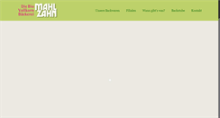 Desktop Screenshot of mahlzahn.de